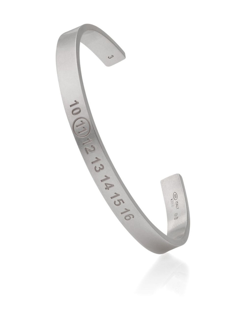 number reference cuff bracelet 1