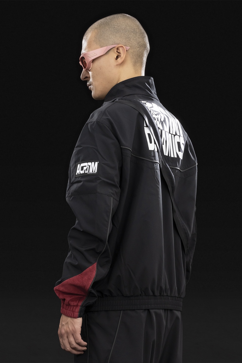 GGG-J2-010 Nike® Acronym® Track Jacket Woven Black/Black - 6