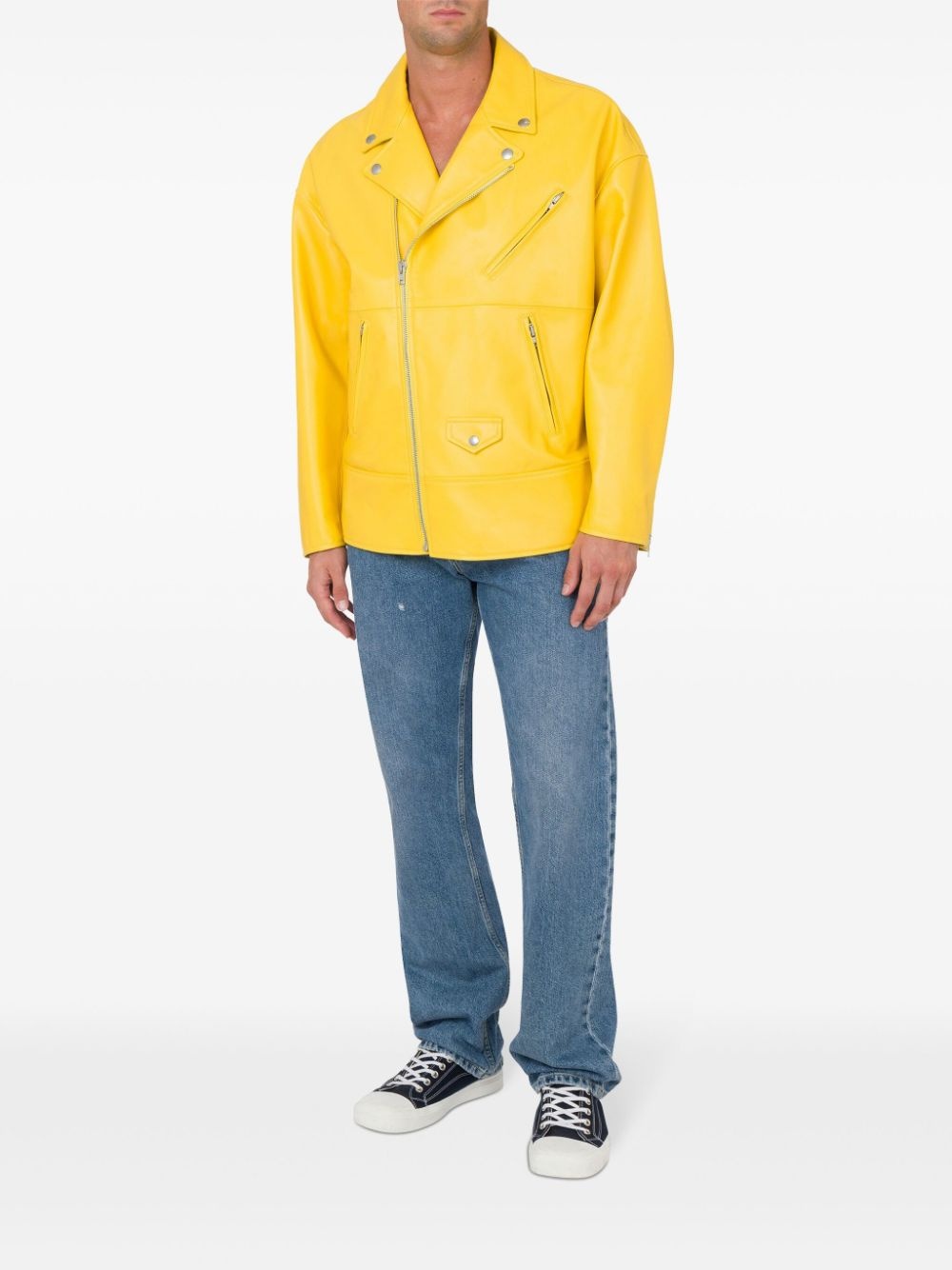 smiley-print jacket - 2