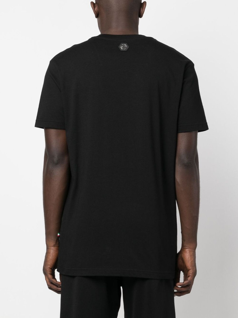 logo-print short-sleeved T-shirt 4