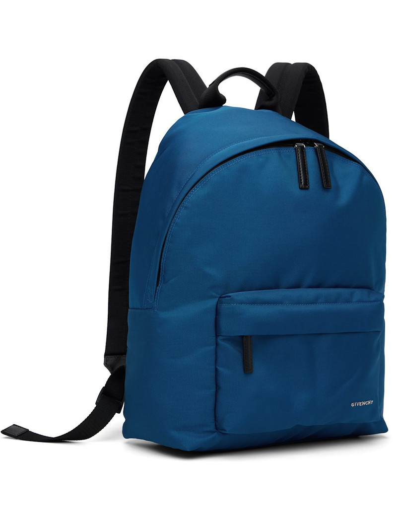 Givenchy Blue Logo Bonded Backpack outlook