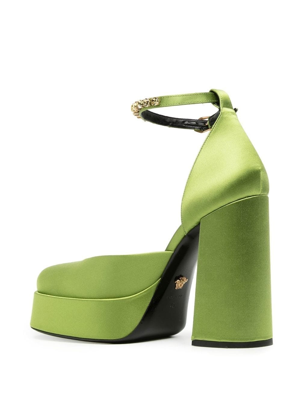 Medusa Aevitas 125mm satin pumps - 3