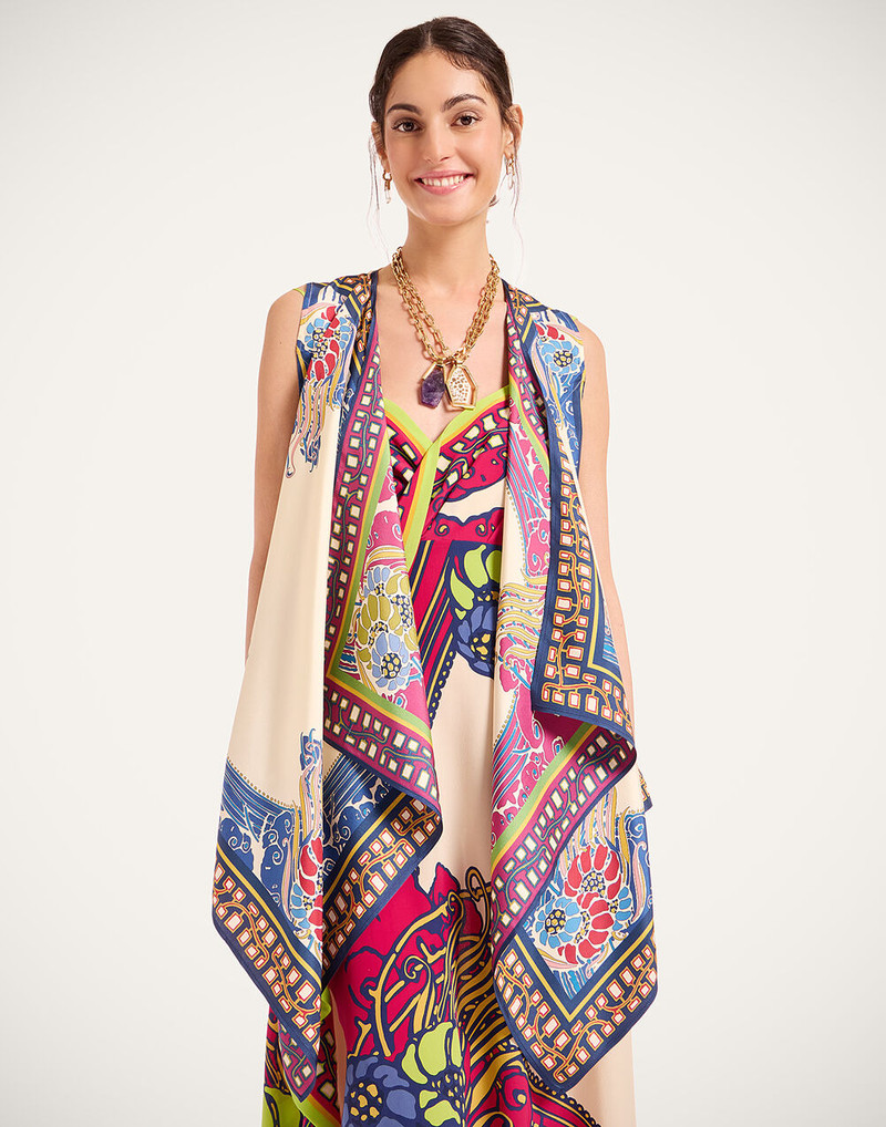 Reversible Scarf Gilet 2