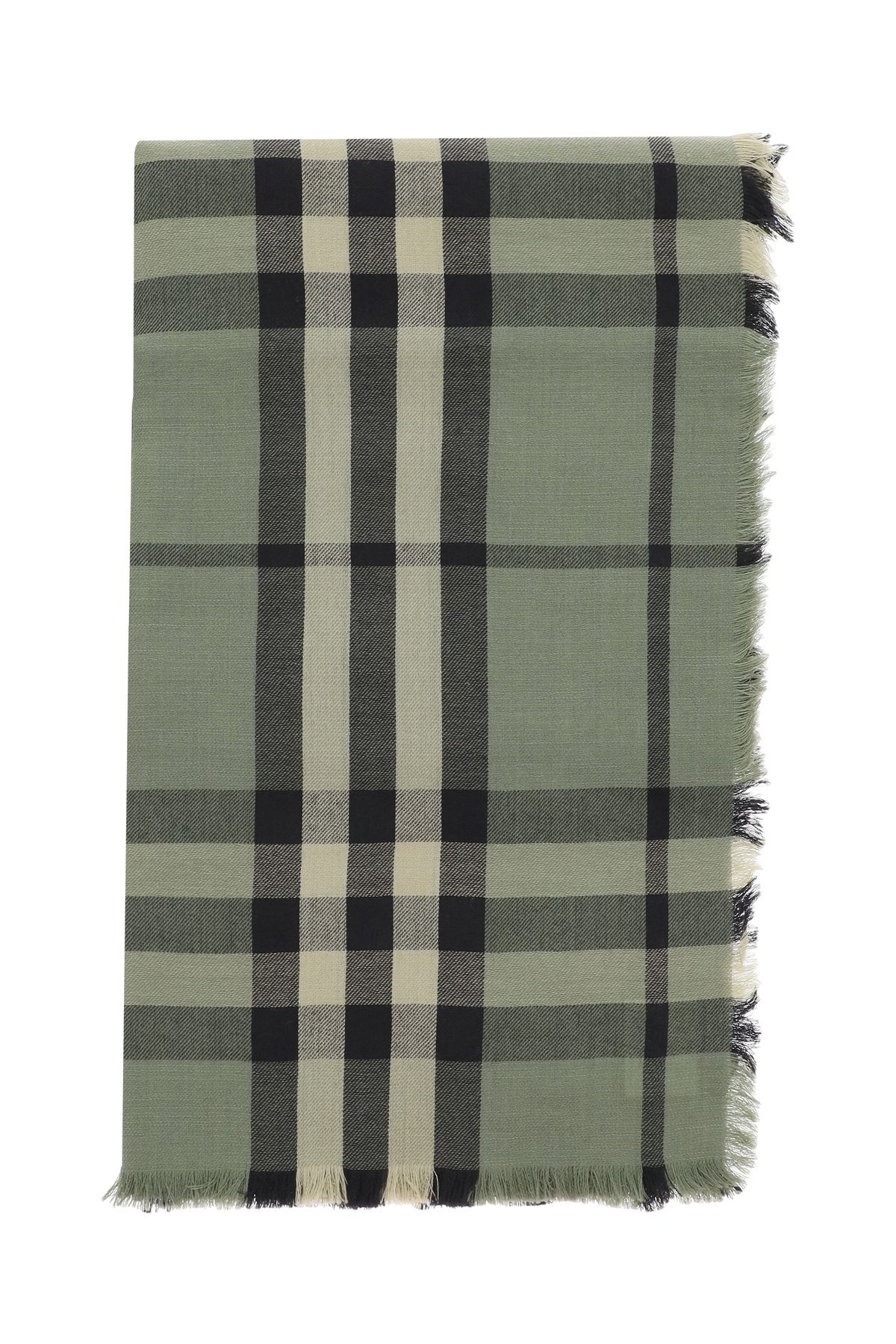 CASHMERE CHECK SCARF - 1