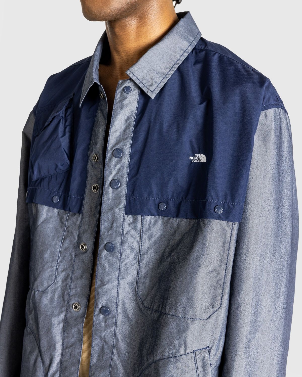 The North Face – Denim LS Shirt Light Indigo Denim Wash - 5