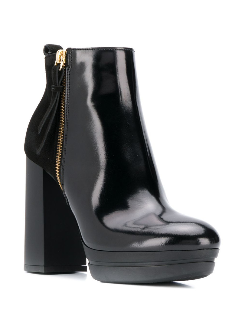 HOGAN platform ankle boots outlook