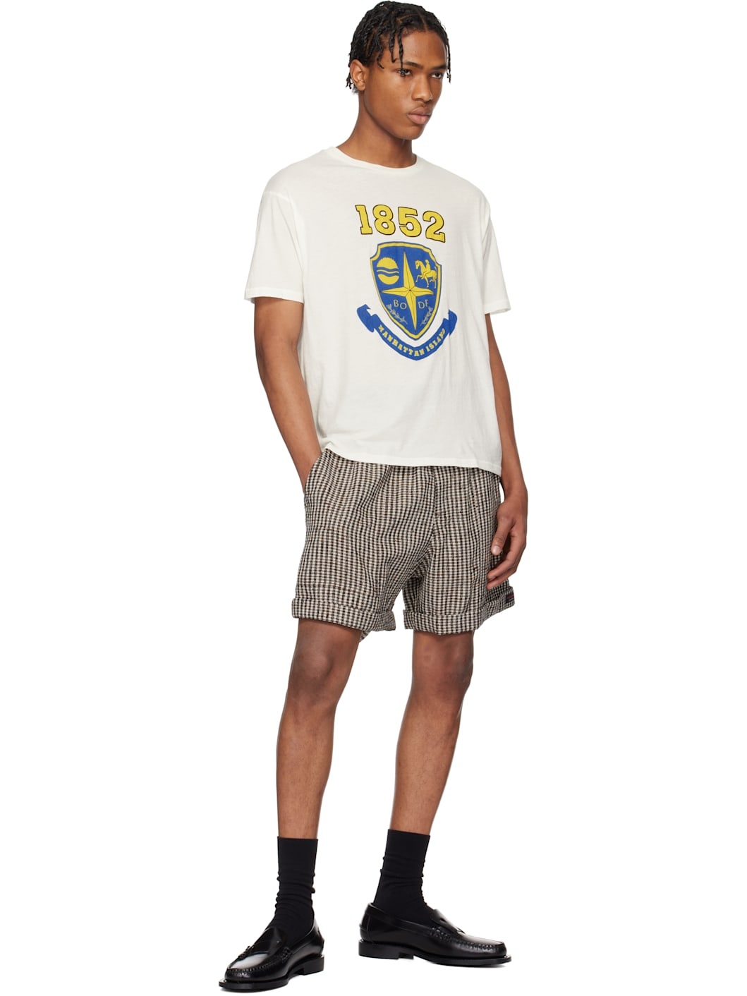 White Crest Boxy T-shirt - 4