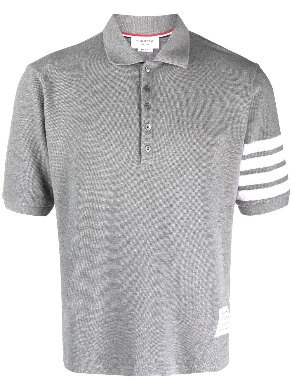 4-Bar Stripe 2003-print polo shirt - 1