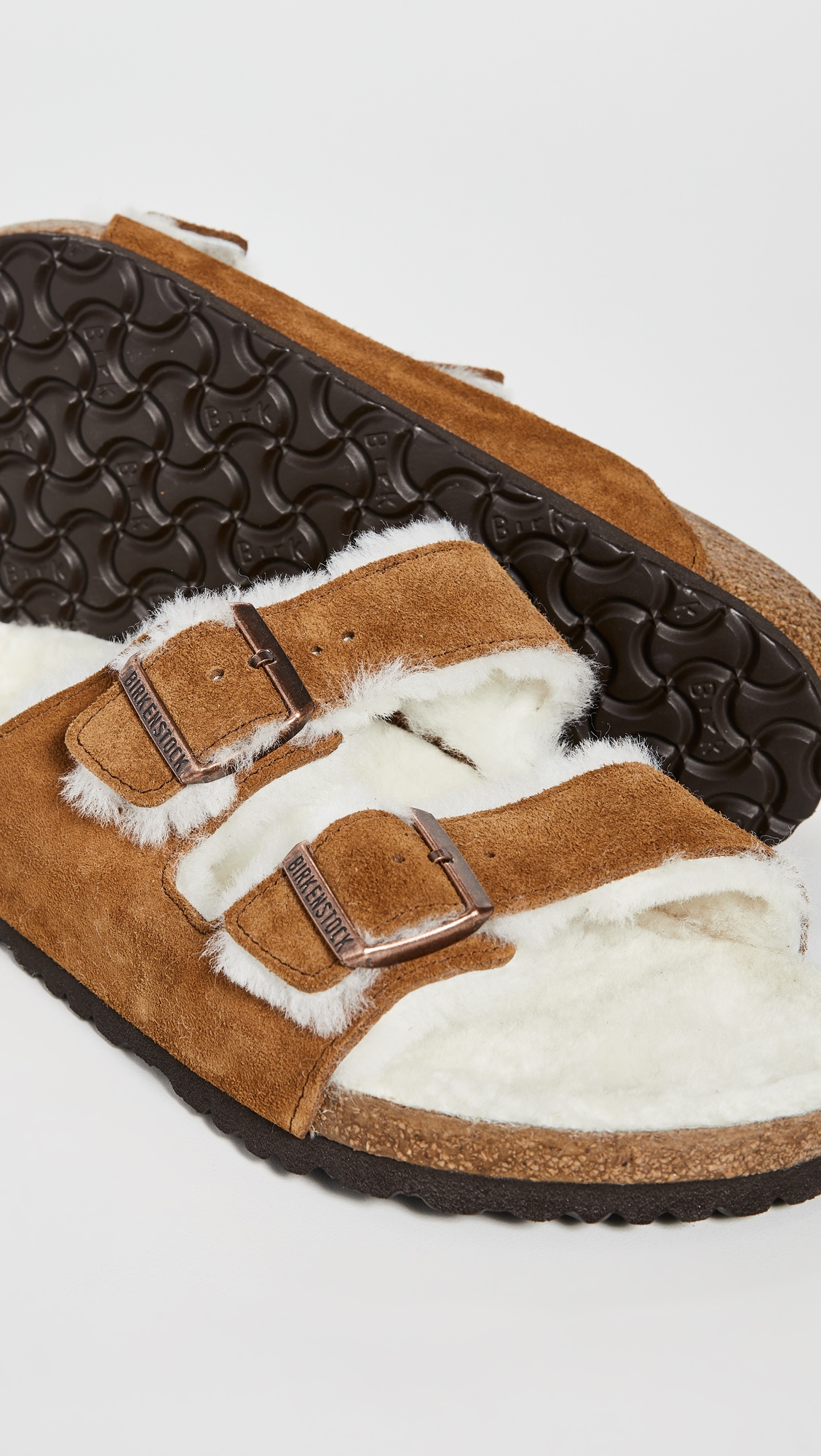 Arizona Shearling Sandals - 3