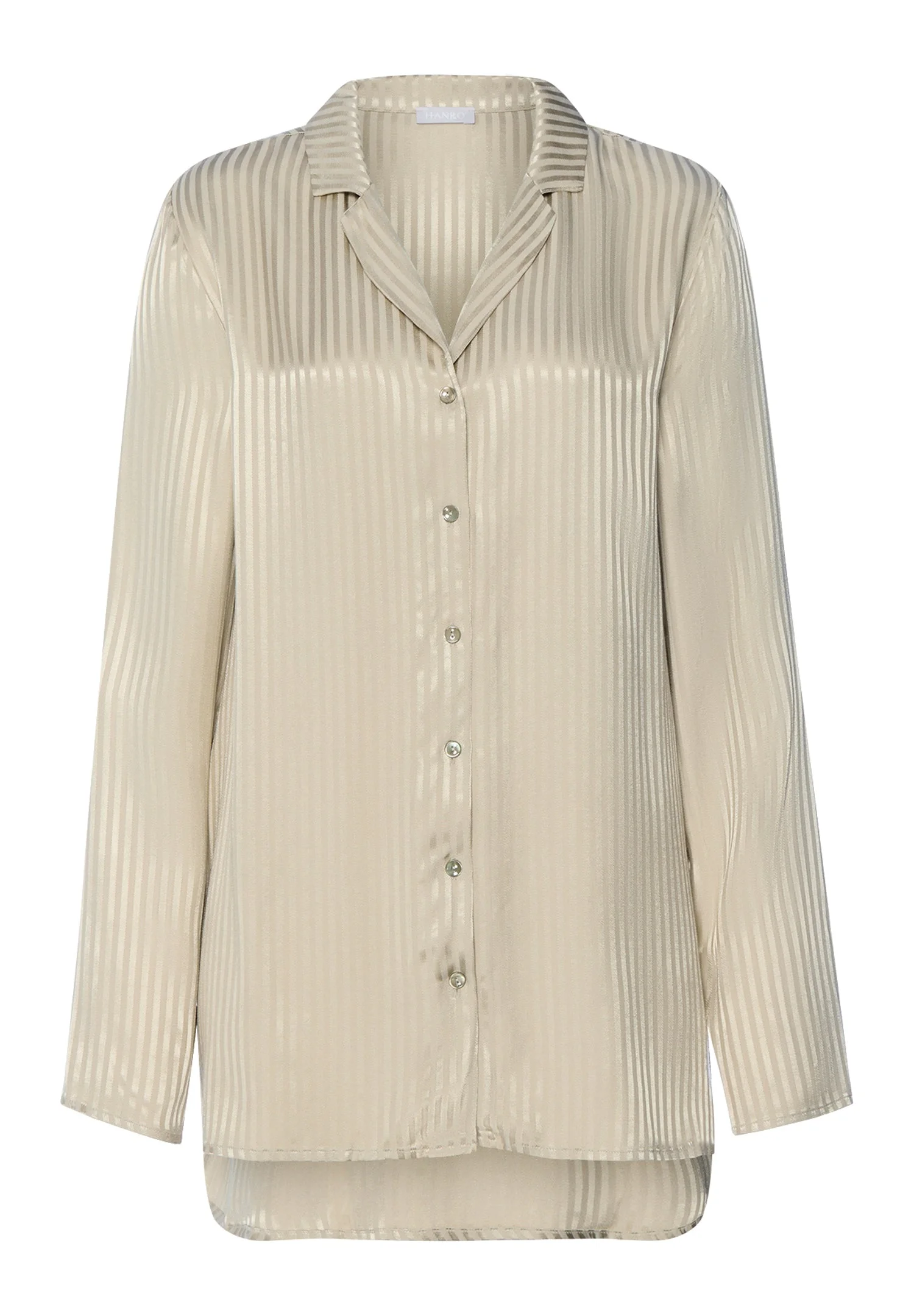 Sleep And Lounge Jacquard Stripe Shirt - 1