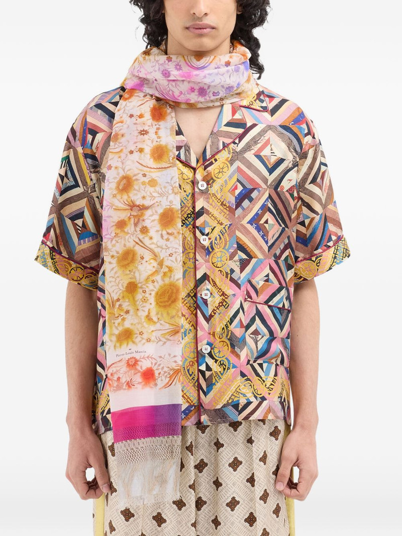 Hawnbci floral fringe scarf 4