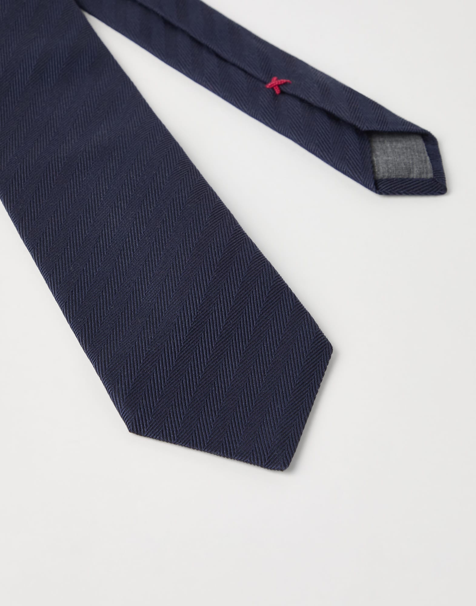 Silk chevron tie - 2