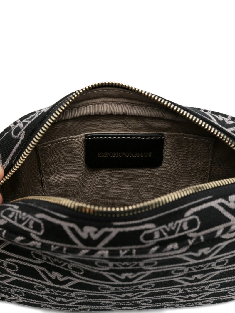 EMPORIO ARMANI Emporio Armani Logo-monogram Crossbody Bag outlook