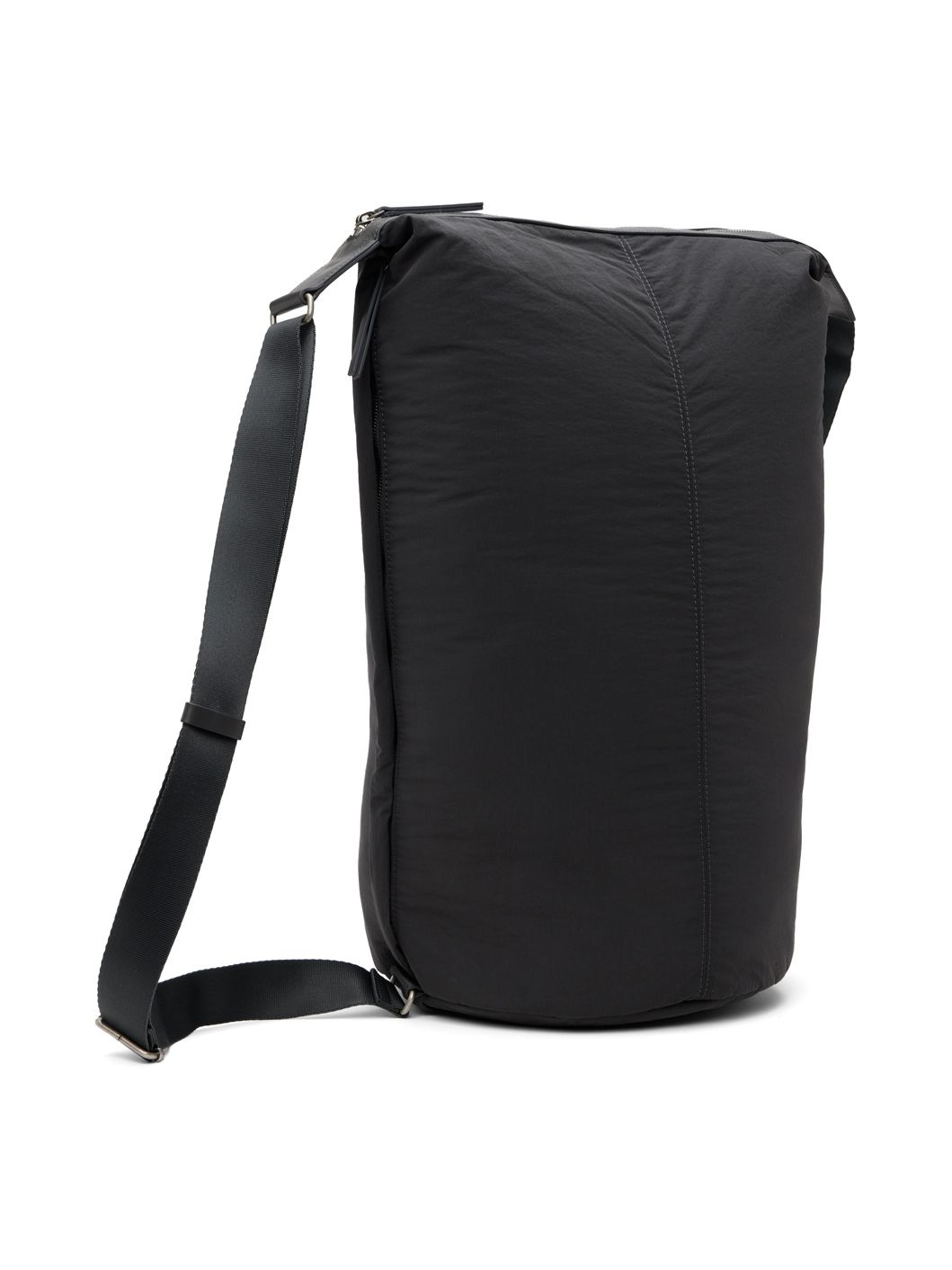 Gray Nylon Duffle Bag - 2