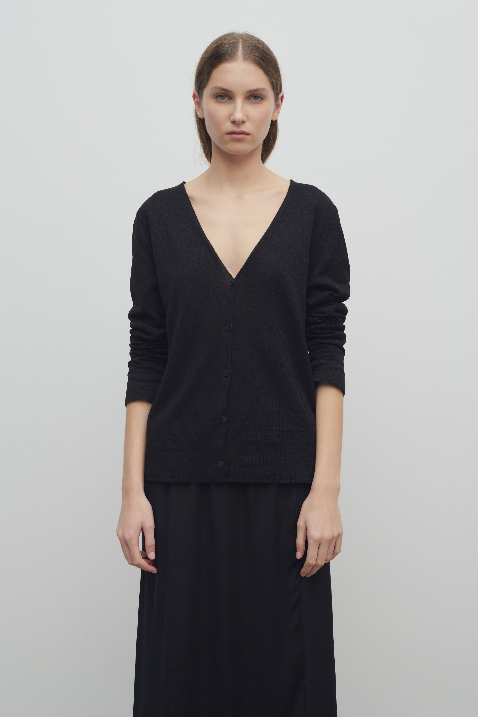 Jheel Cardigan in Linen - 3