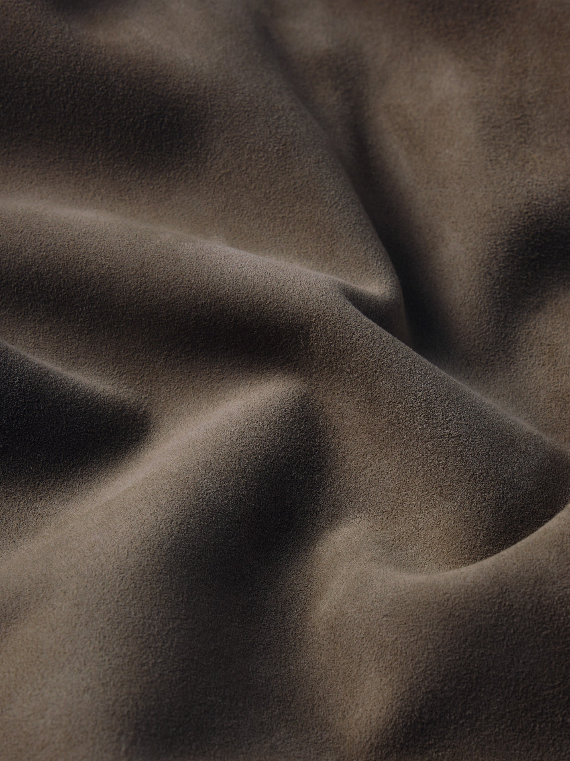 Suede Trucker Jacket in Mocha - 4