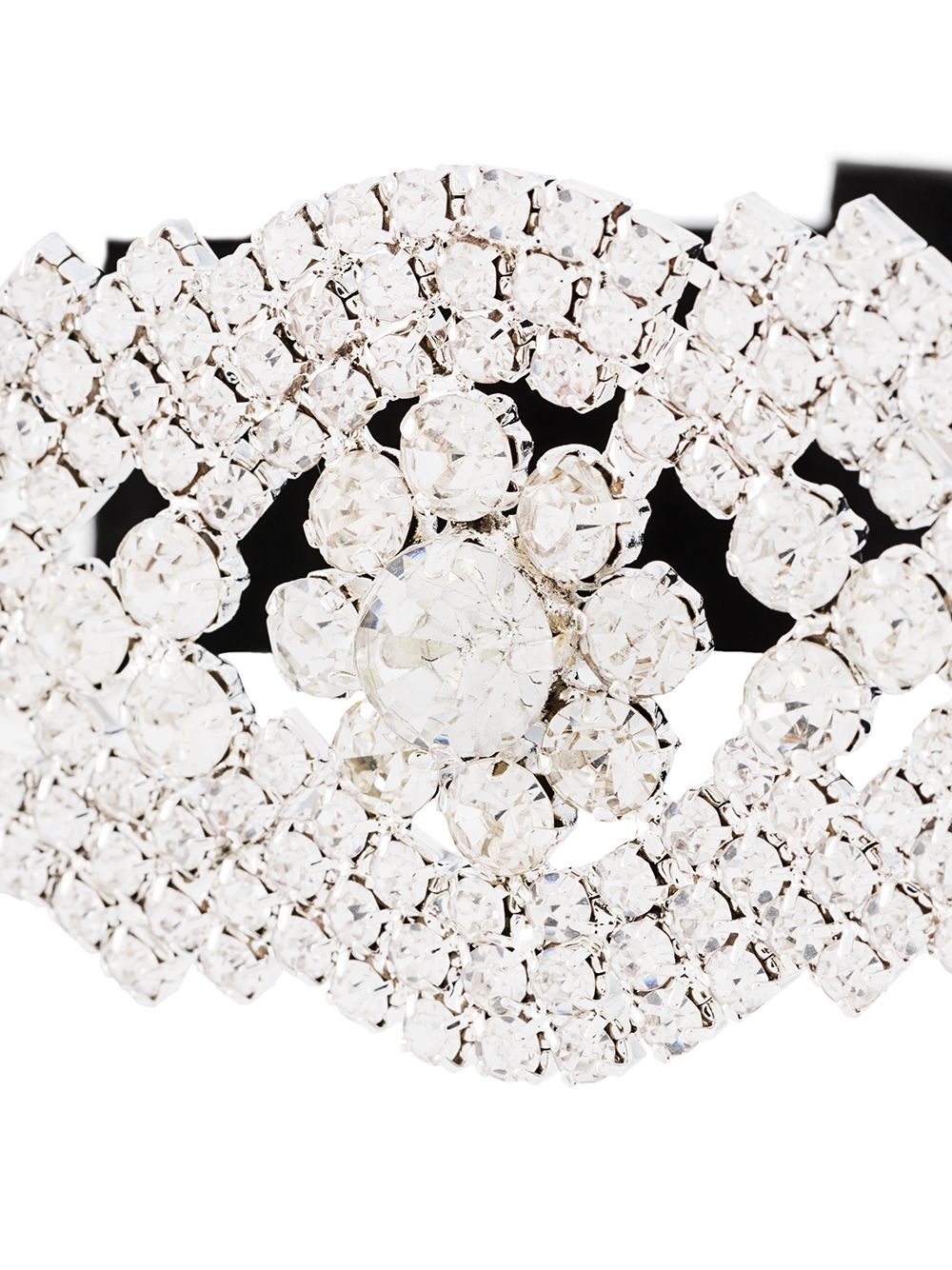 rhinestone choker necklace - 3