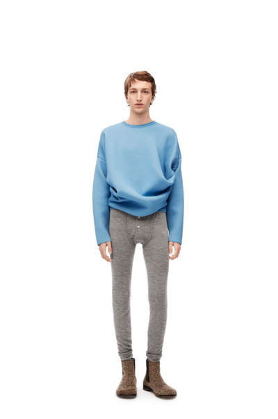 Loewe Draped sweater in silk and cashmere outlook