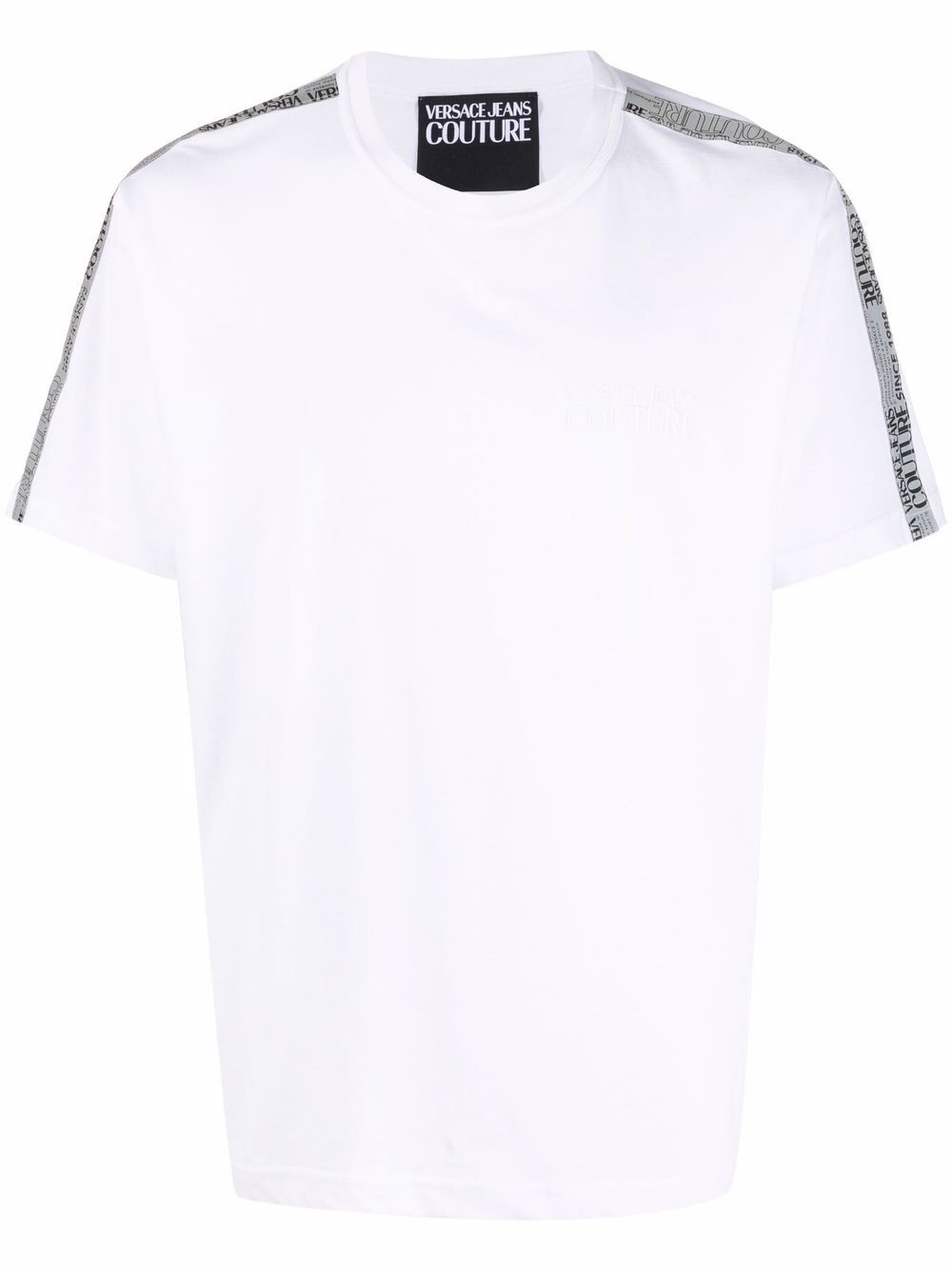 embroidered logo cotton T-shirt - 1