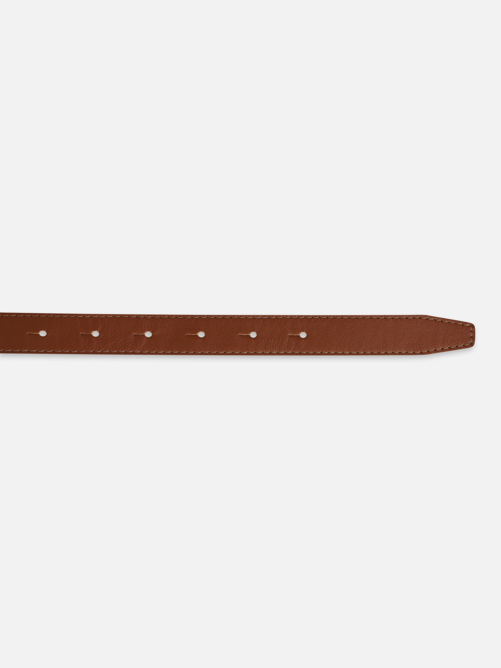 Sculptural Belt in Cognac - 3