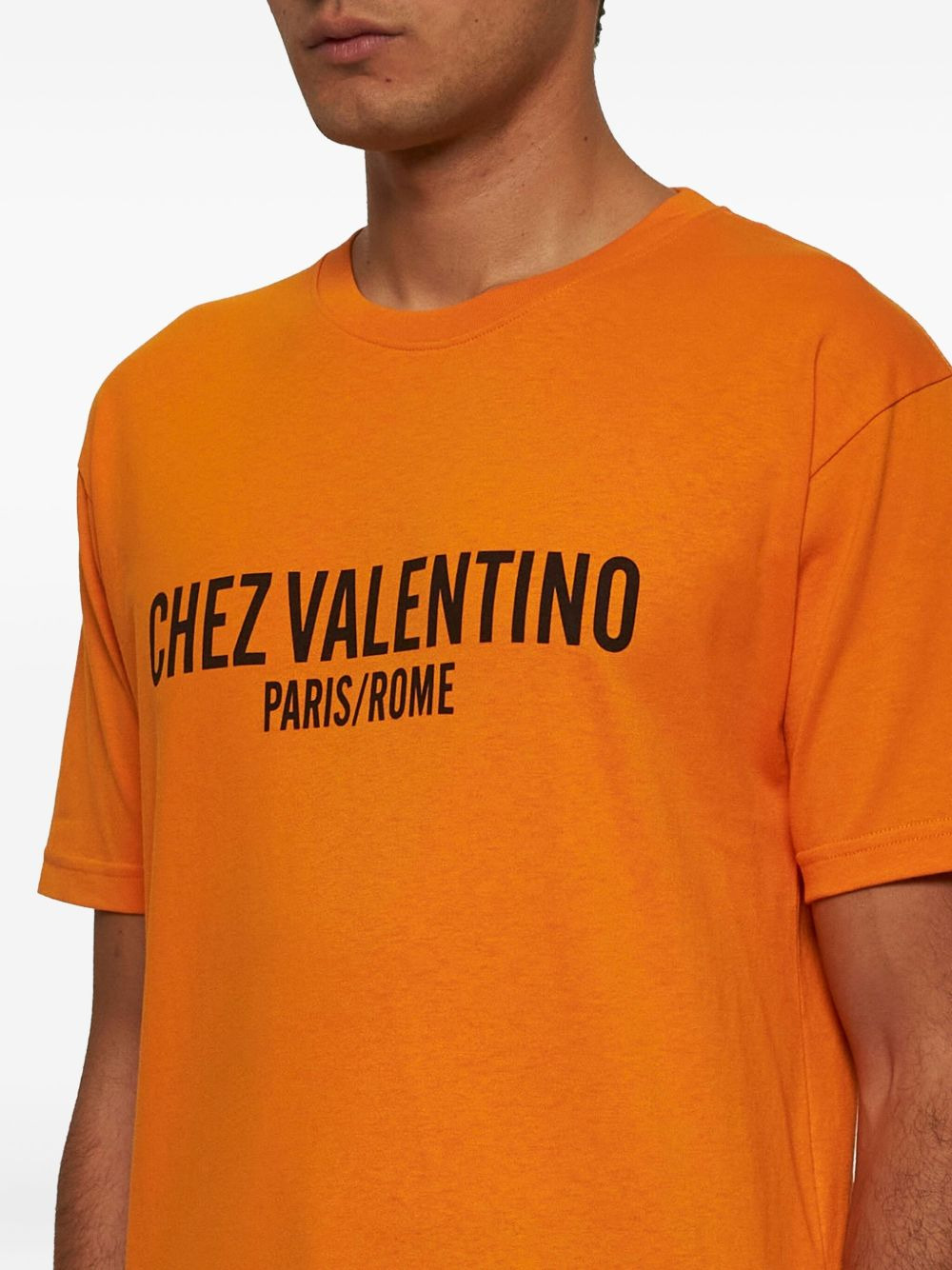 logo-print cotton t-shirt - 3