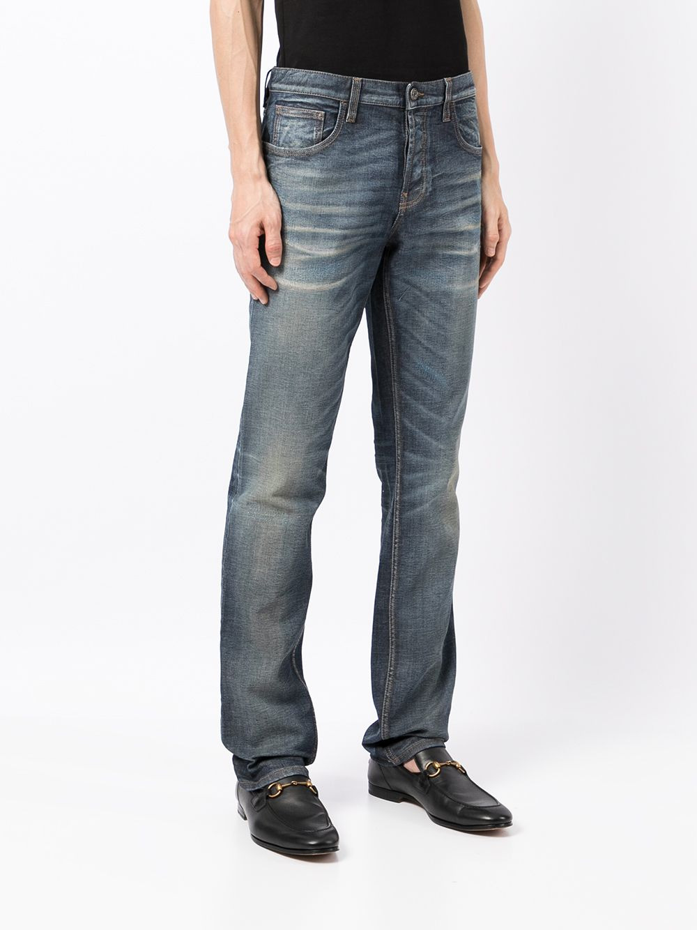 straight leg jeans - 3