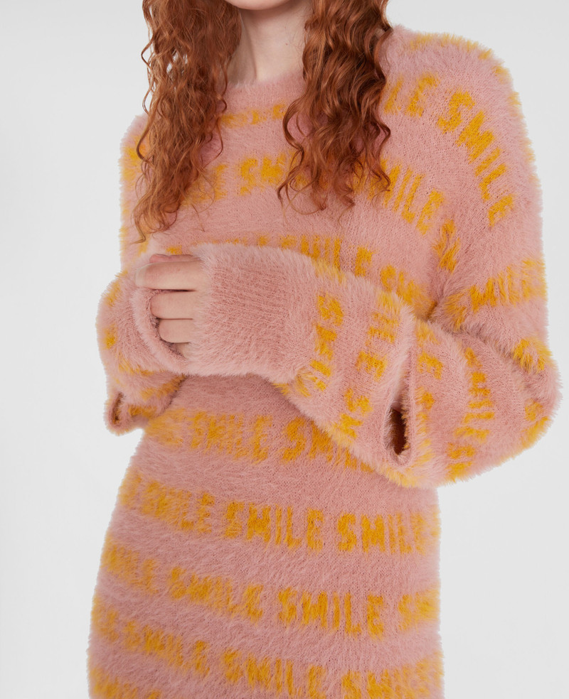 Striped Jacquard Knit Sweater 4