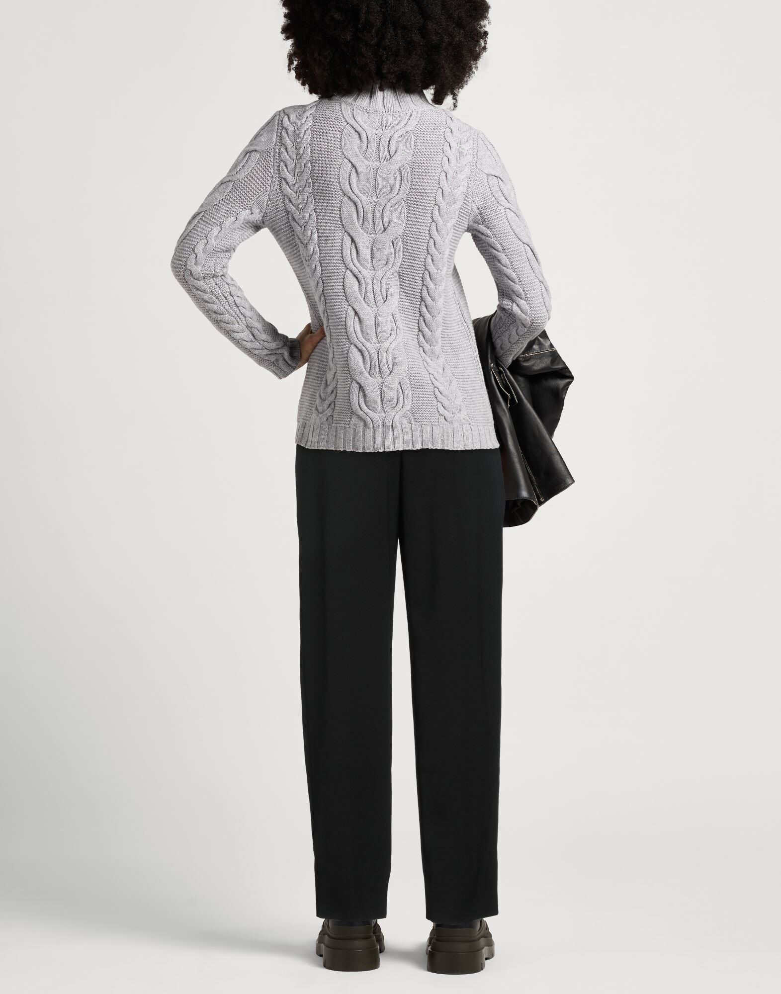 Black Women's Casual Pants - 3