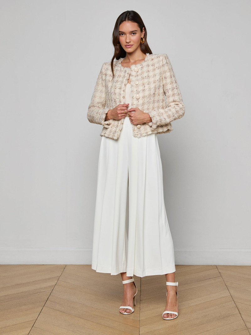 Zell Houndstooth Tweed Jacket 4