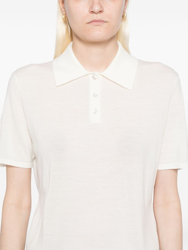 short-sleeved knitted polo shirt 5