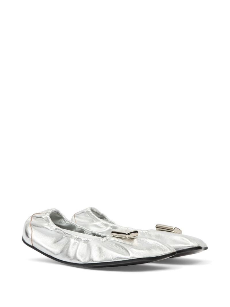 MM6 Maison Margiela charm-detail ballerinas outlook