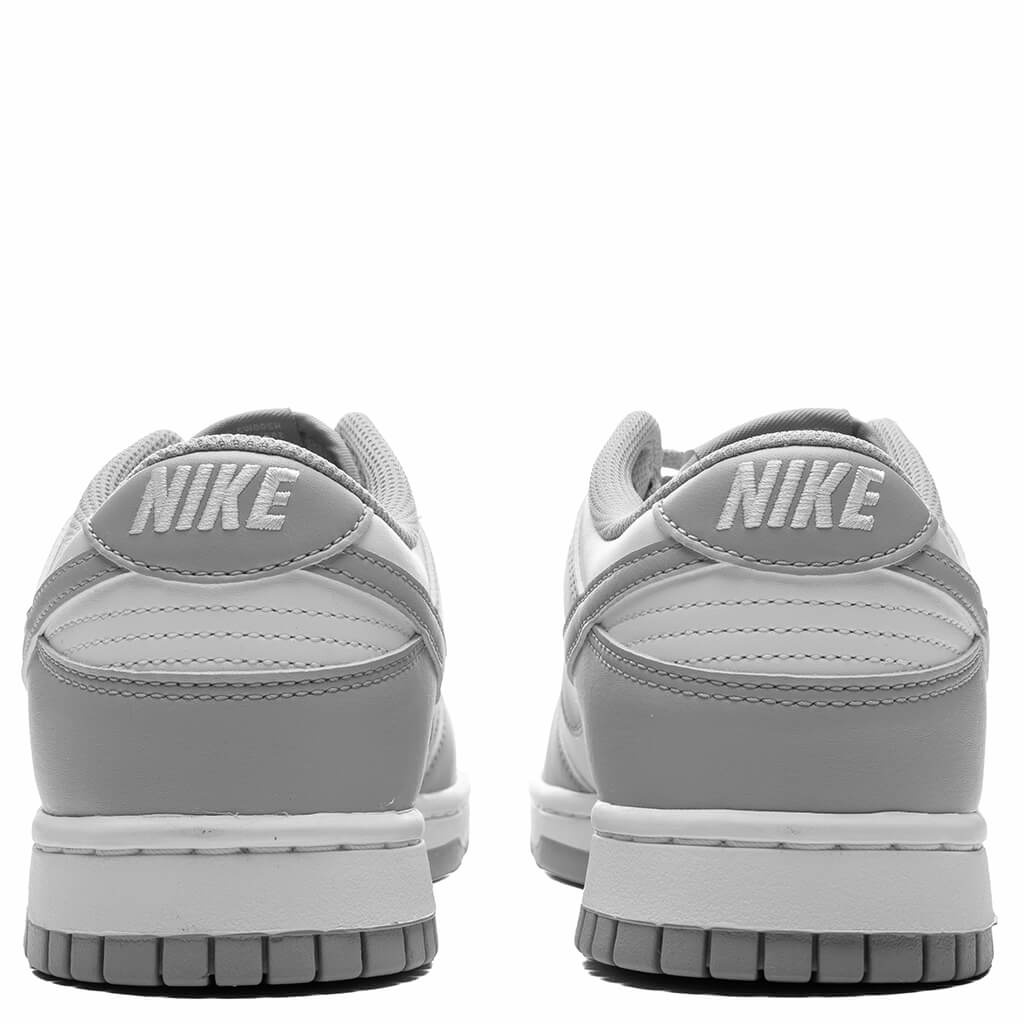 DUNK LOW RETRO - WHITE/LIGHT SMOKE GREY - 4