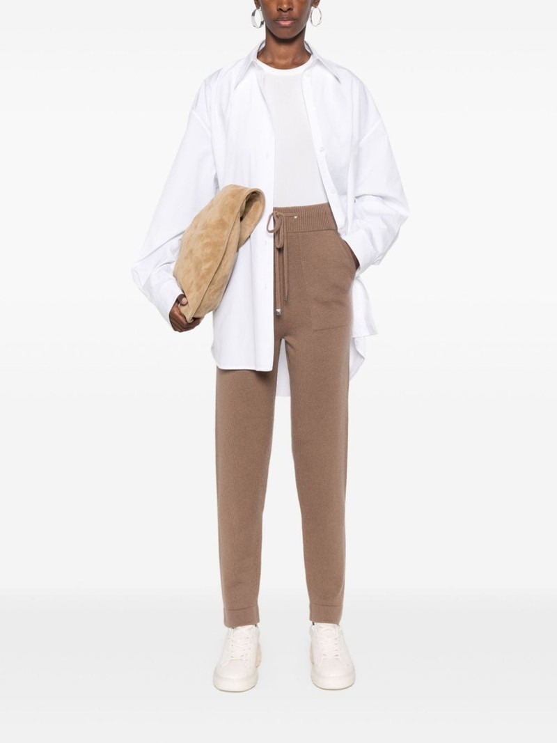 'S Max Mara ribbed-knit track pants outlook