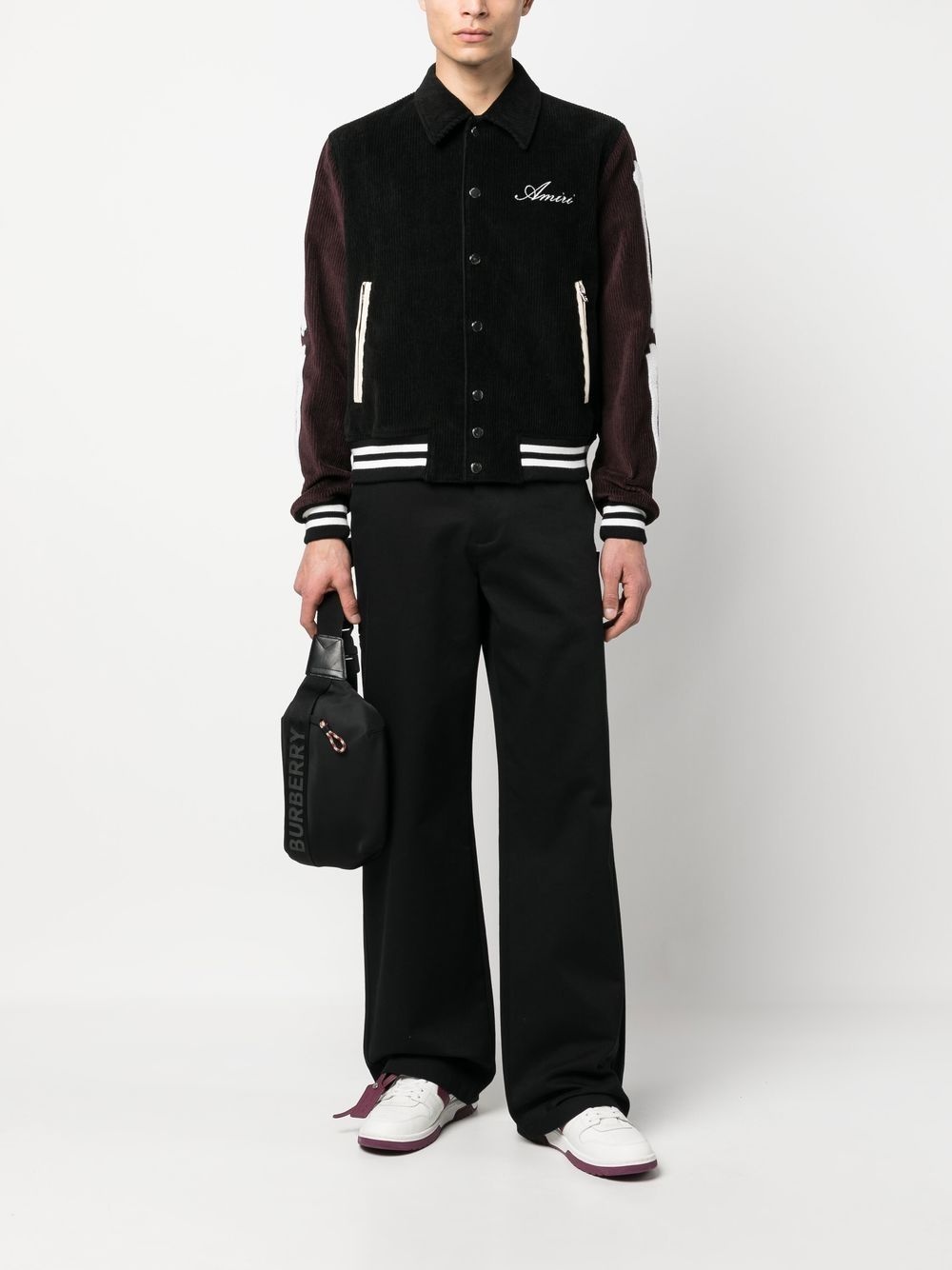 wide-leg tailored trousers - 2