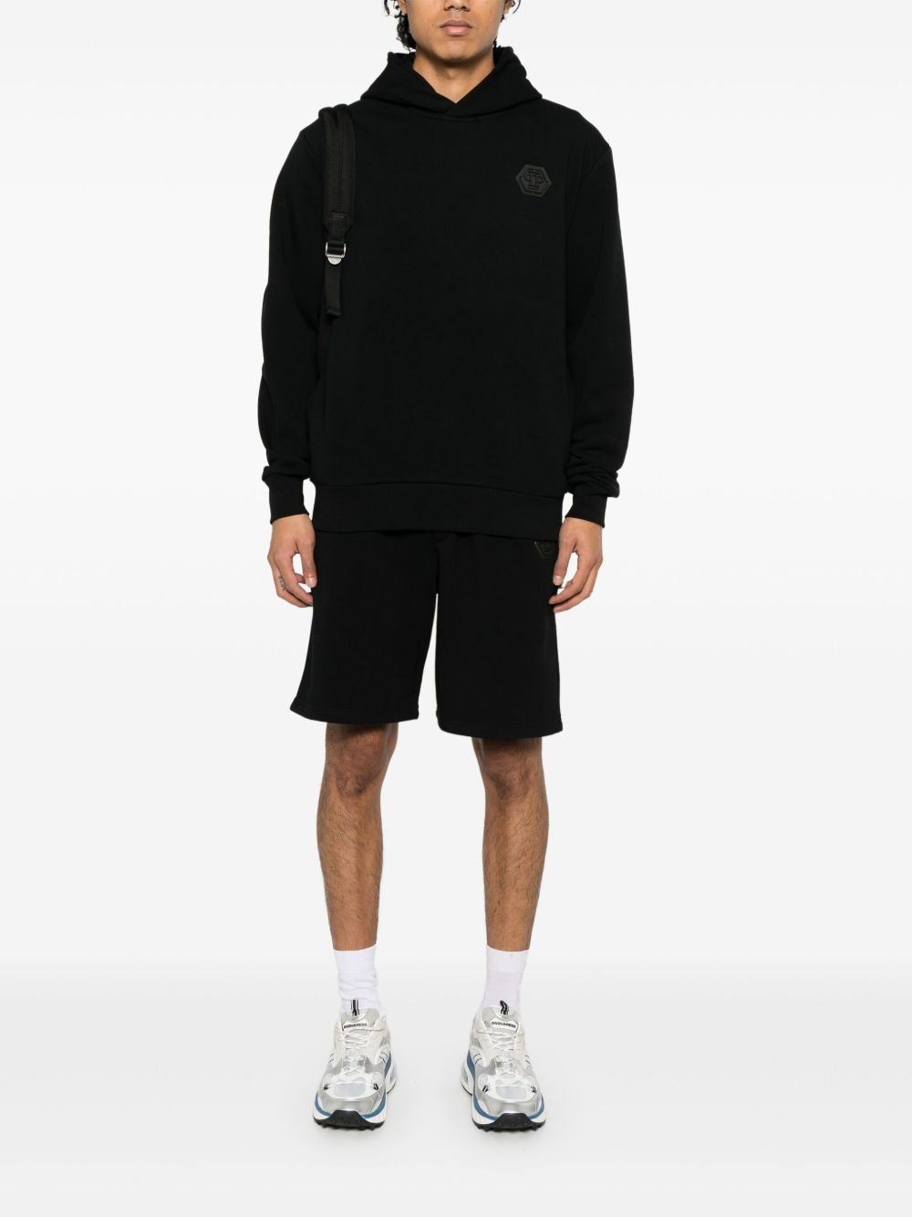 logo-print hoodie - 2