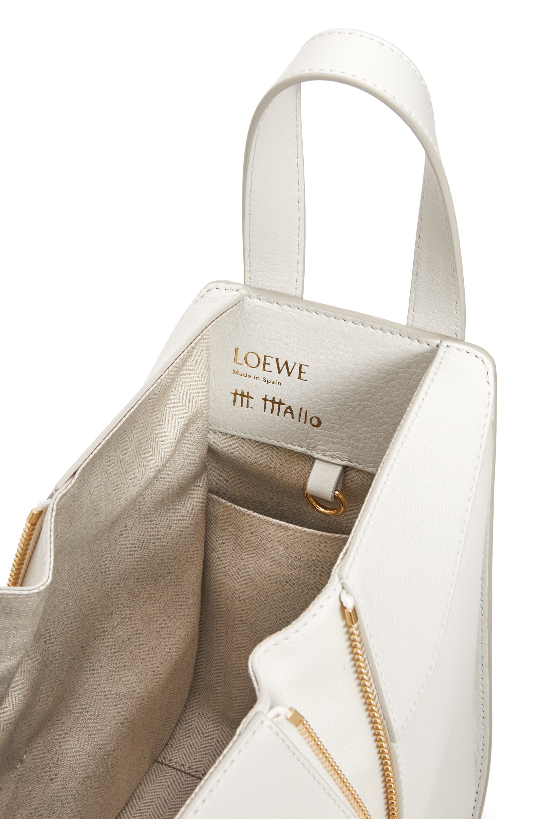 Maruja Mallo Hammock compact bag in classic calfskin - 7