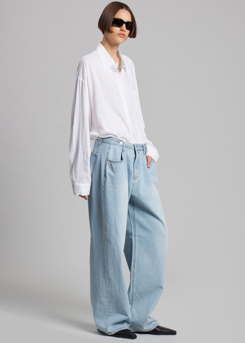 Hayla Denim Pants - Light Wash 6