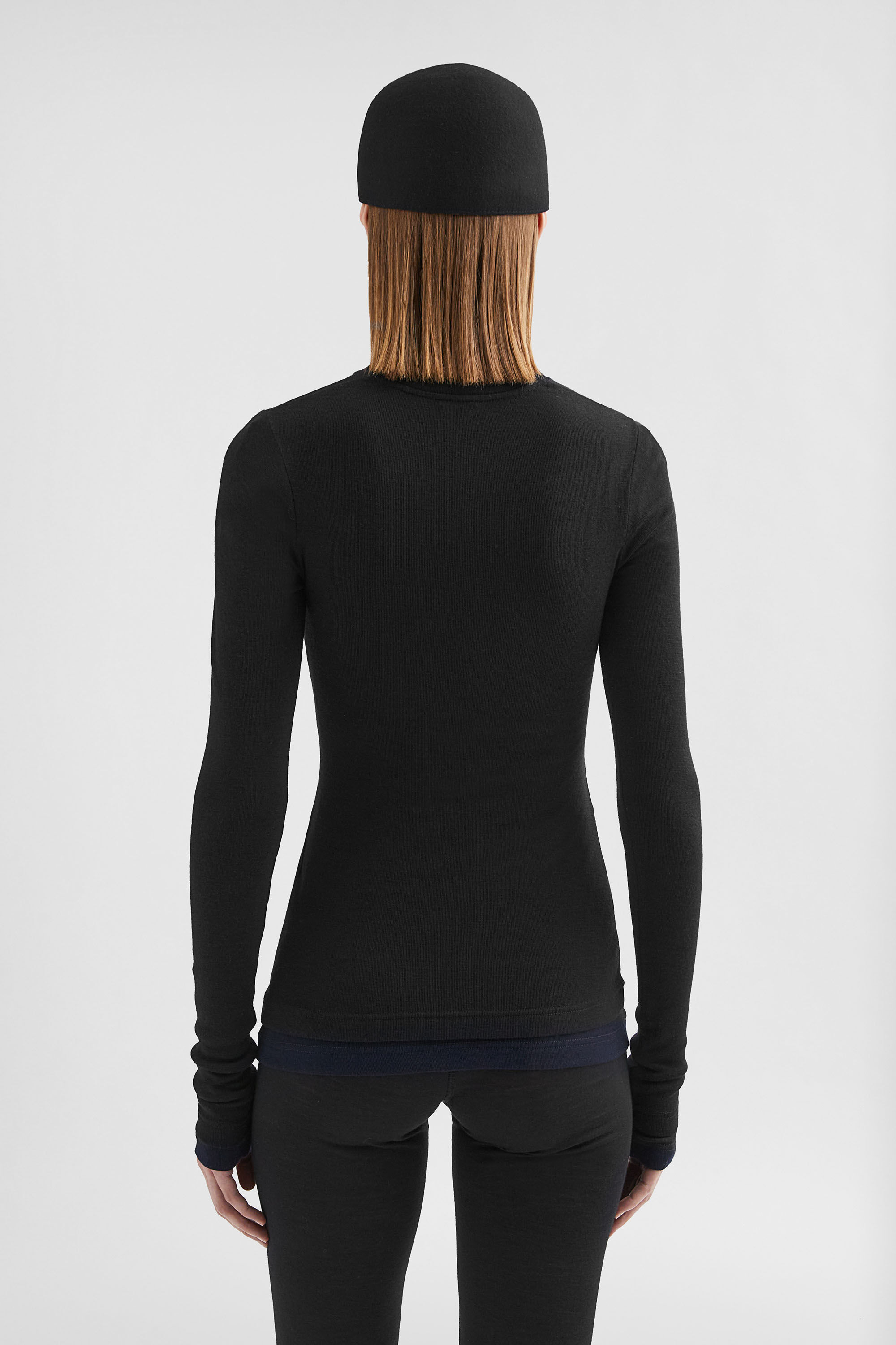 Lightweight Wool Layered T-Shirt - 7
