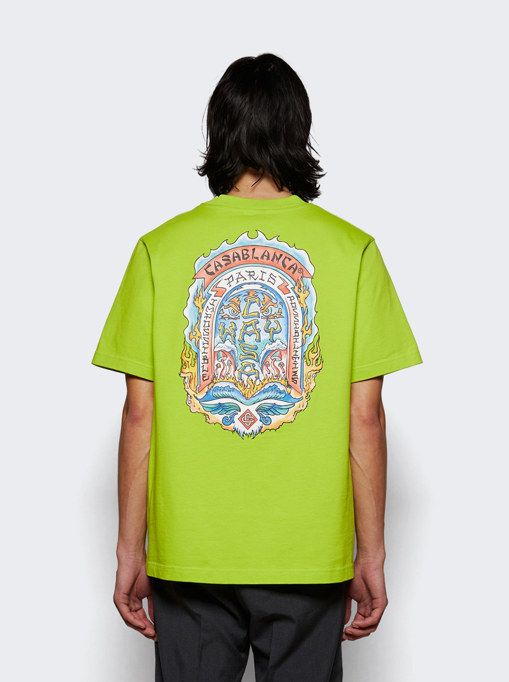 Casa Way Skate Printed Tee Green - 4