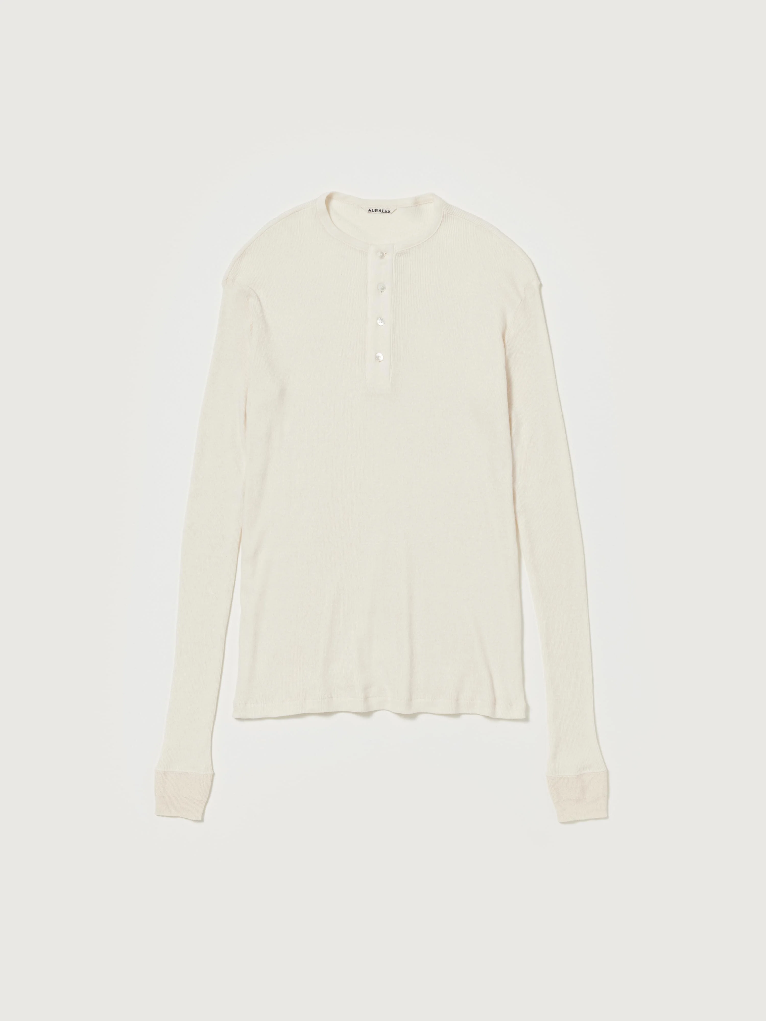 ORGANIC SOFT RIB HENLEY NECK P/O - 1