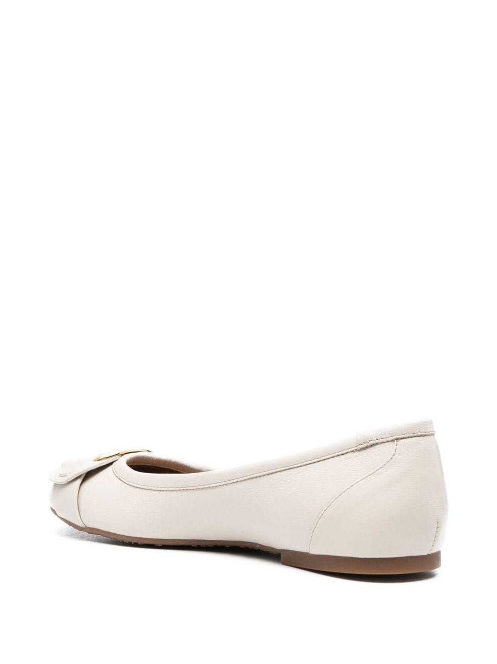 Chany leather ballerina shoes - 6