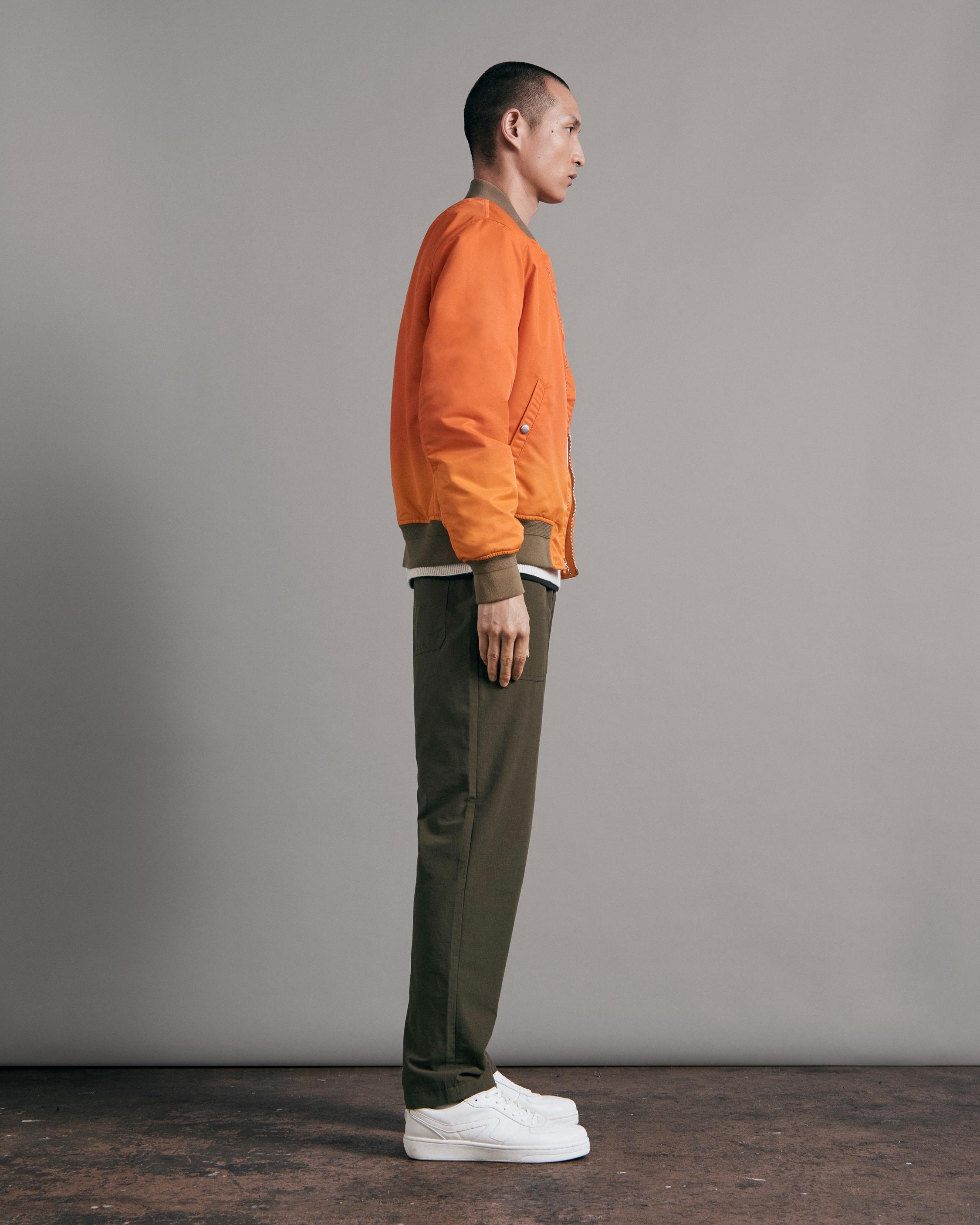 Manston Recycled Nylon Bomber
Classic Fit Jacket - 4