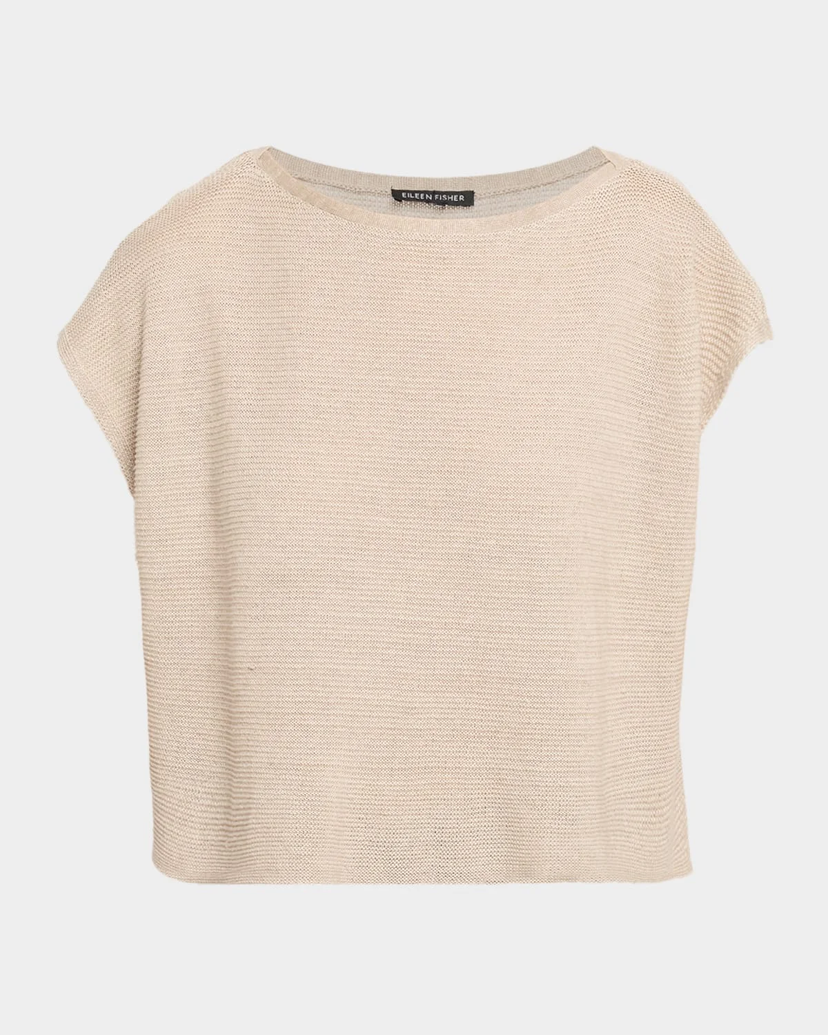 Bateau-Neck Organic Linen Sweater - 1