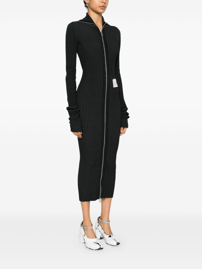 logo-patch midi dress 3