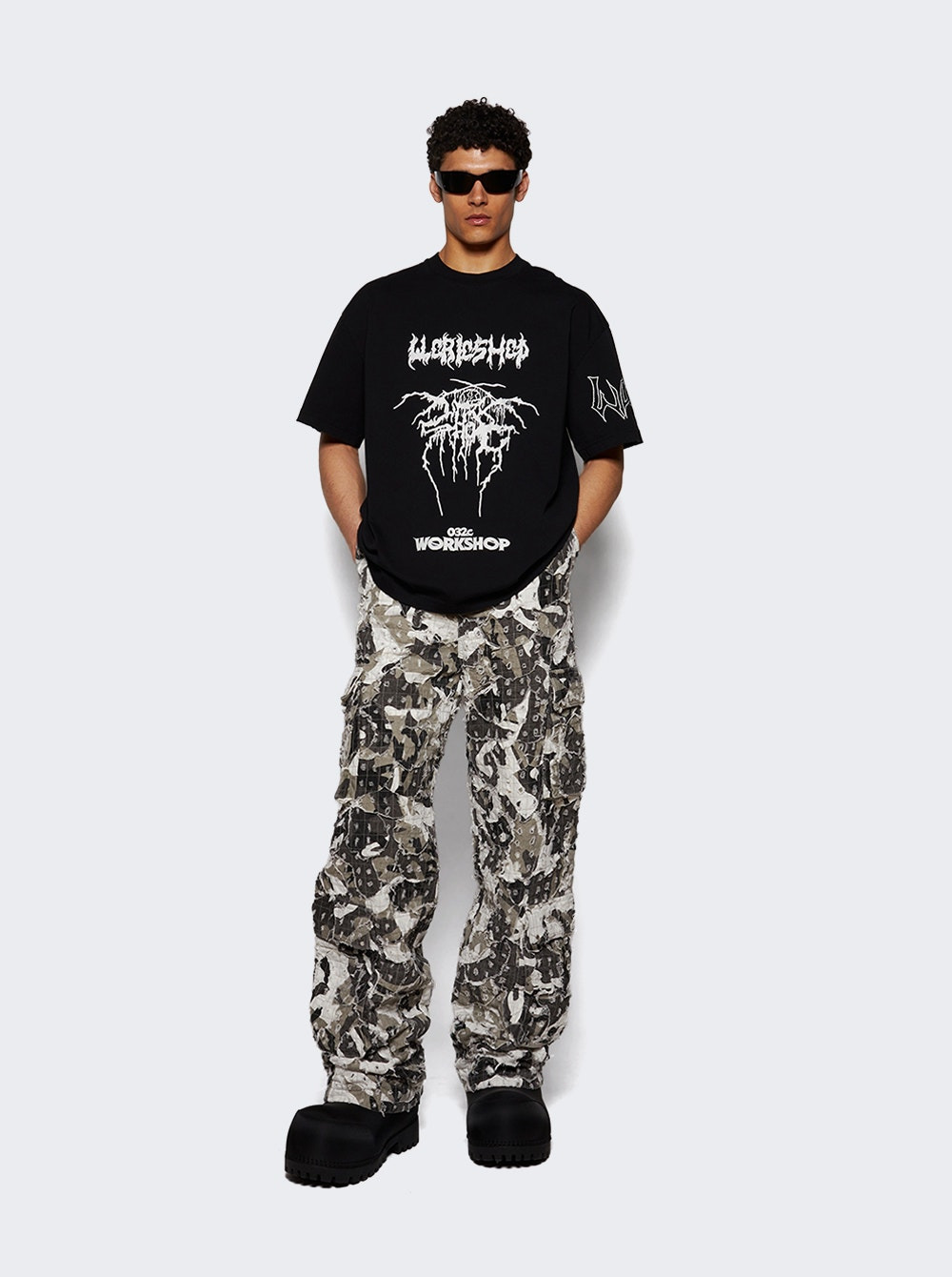 Armour Tee Faded Black - 5