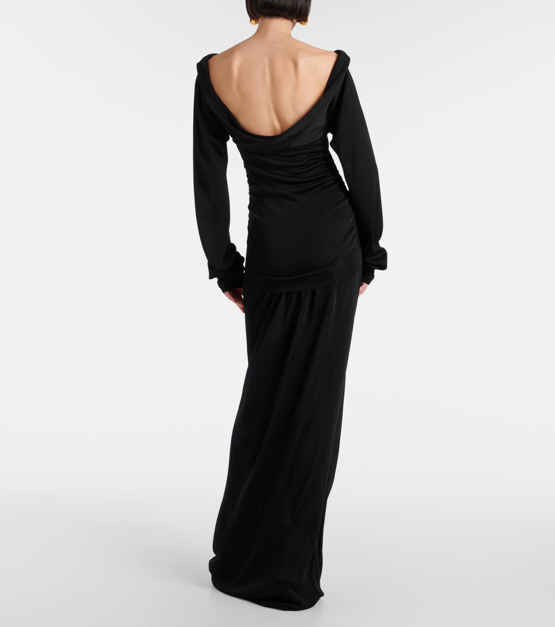 Fable draped maxi dress - 3