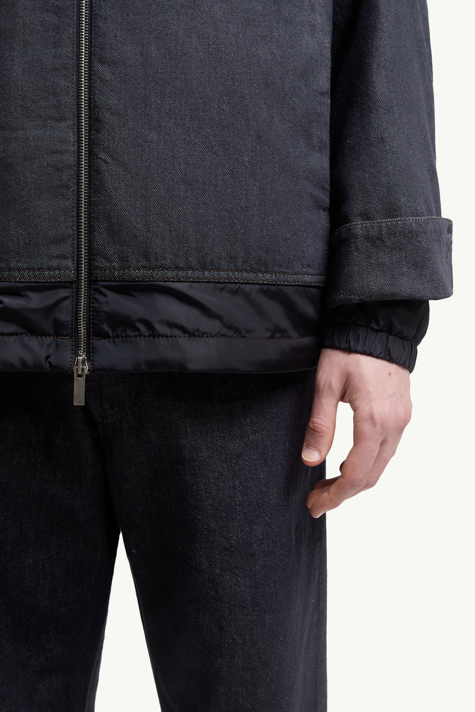 Ormoy Denim Down Shirt Jacket - 7
