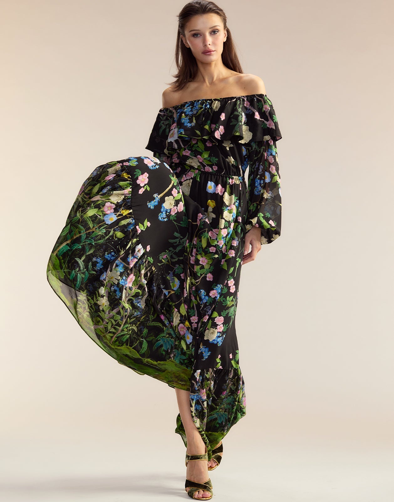 Ophelia Silk Dress - 3