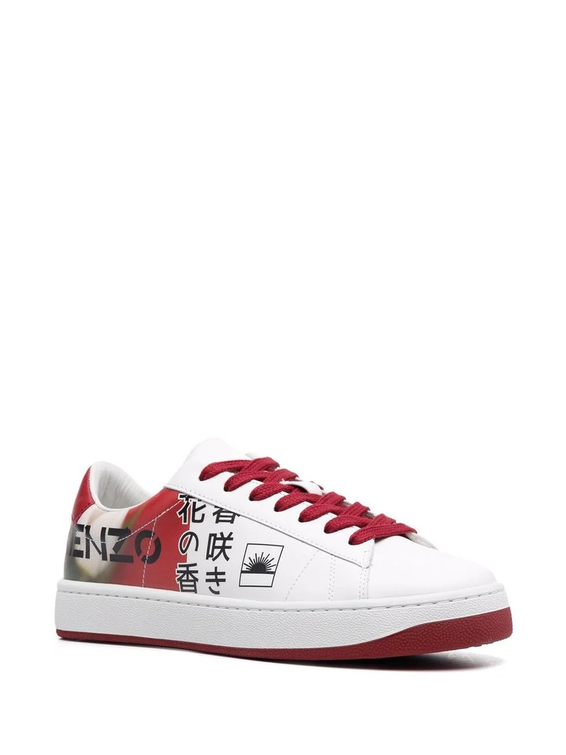 KENZO Kourt logo-print sneakers outlook