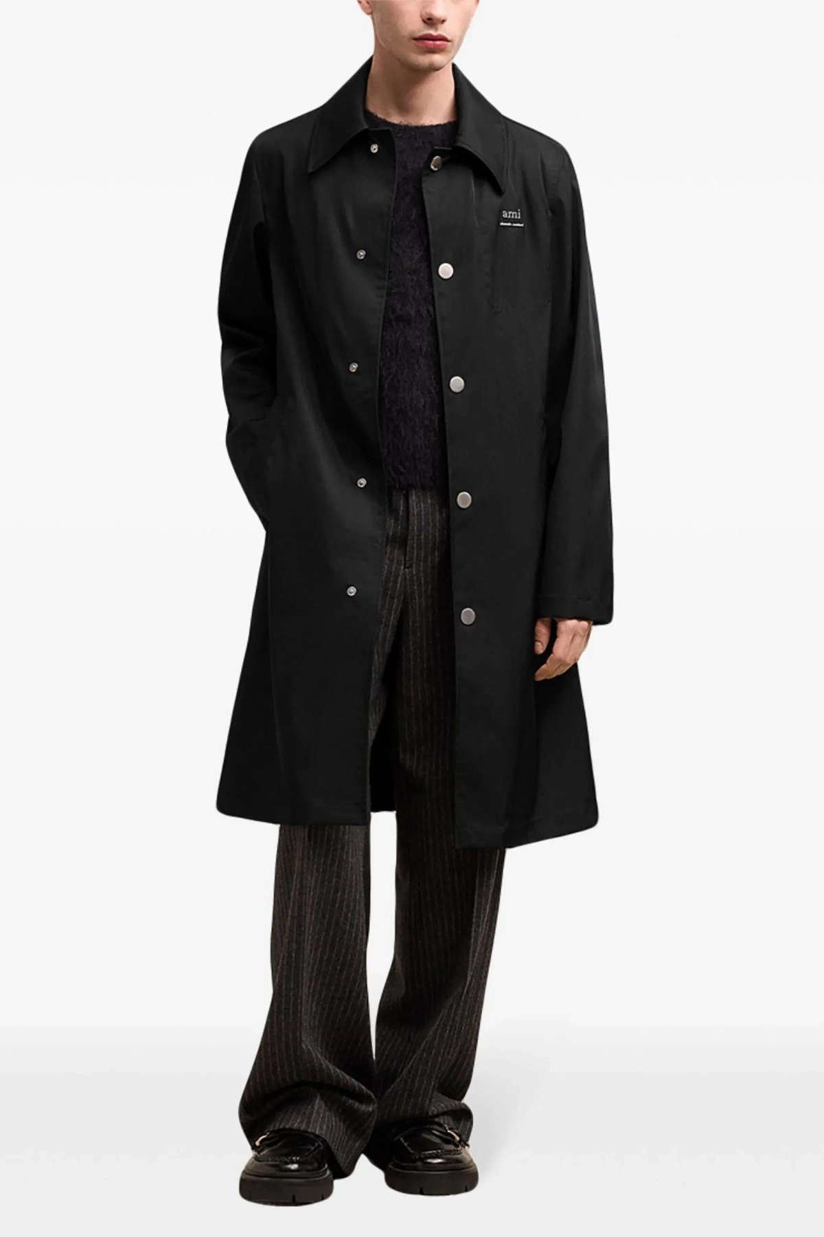 Technical twill trench coat - 2